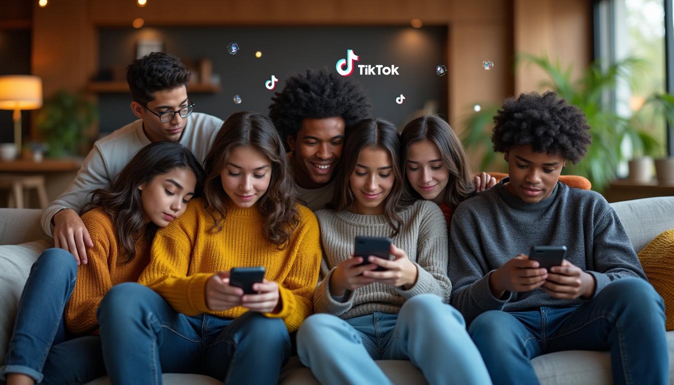 You are currently viewing TikTok s&rsquo;impose comme la plateforme favorite des adolescents pour s&rsquo;informer sur les réseaux sociaux