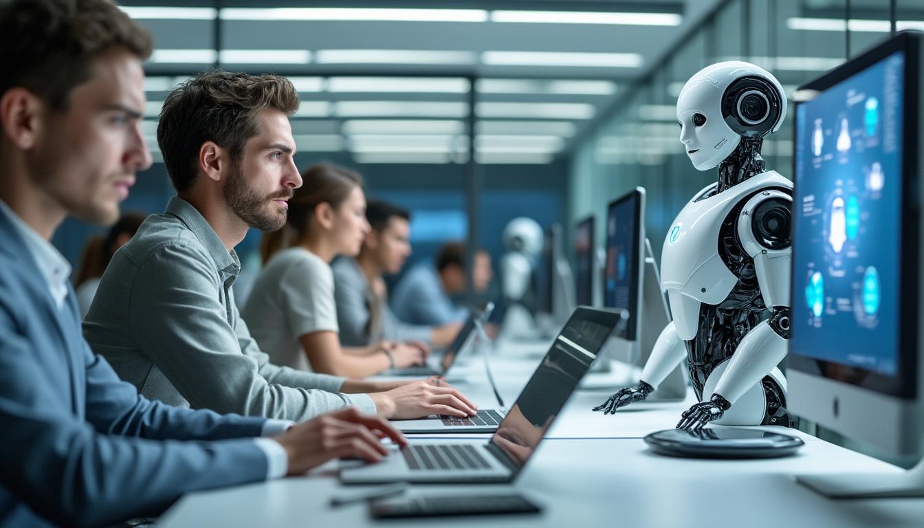 You are currently viewing Enquête Moovijob : Presque 50% des salariés redoutent d’être remplacés par l’IA