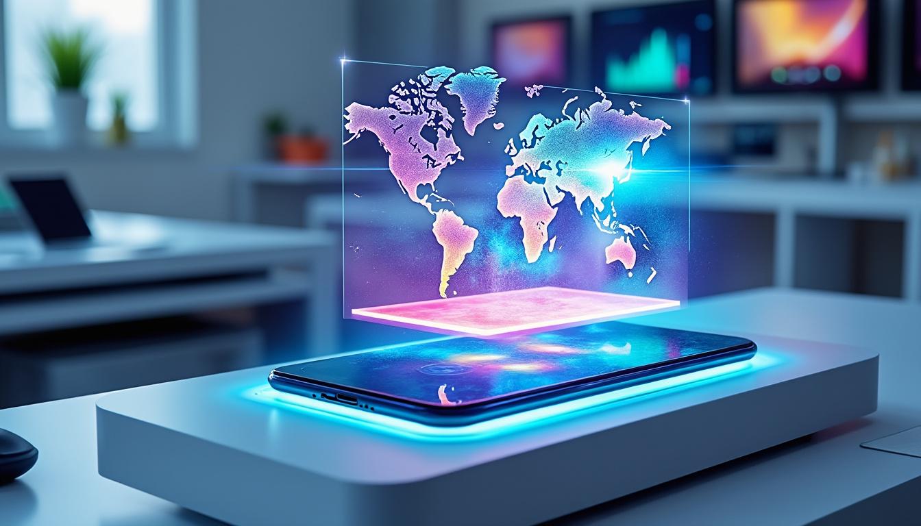 You are currently viewing Apple et Samsung développent un écran holographique révolutionnaire en 3D