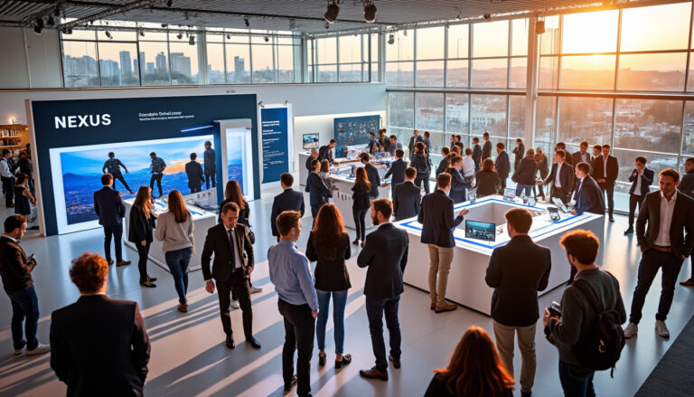 Lire la suite à propos de l’article Au Luxembourg : Coup d&rsquo;envoi du salon Nexus avec 15 start-up brillamment primées
