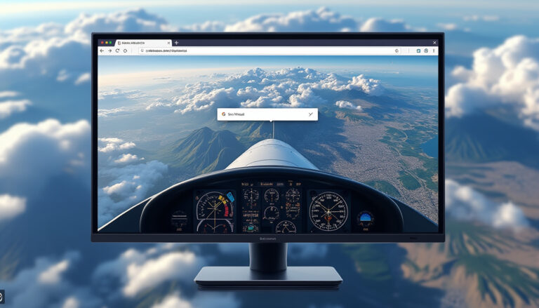 Lire la suite à propos de l’article Google Earth intègre un simulateur de vol accessible directement depuis votre navigateur