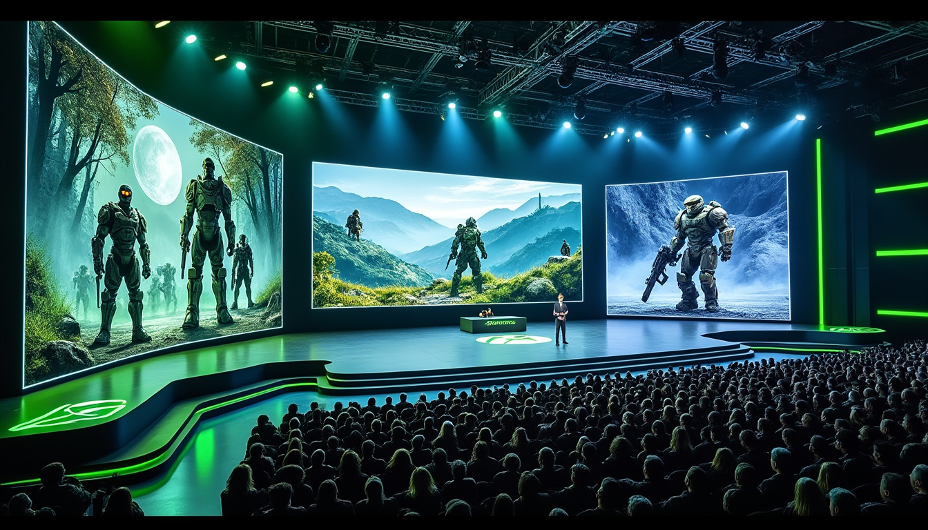 You are currently viewing Jeux vidéo : Xbox lève le voile sur l&rsquo;avenir avec « Gears », « Fable » et « Halo » lors de sa conférence