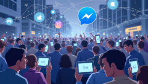 Lire la suite à propos de l’article Réseau social en panne : Facebook, Instagram et Messenger rencontrent des interruptions majeures