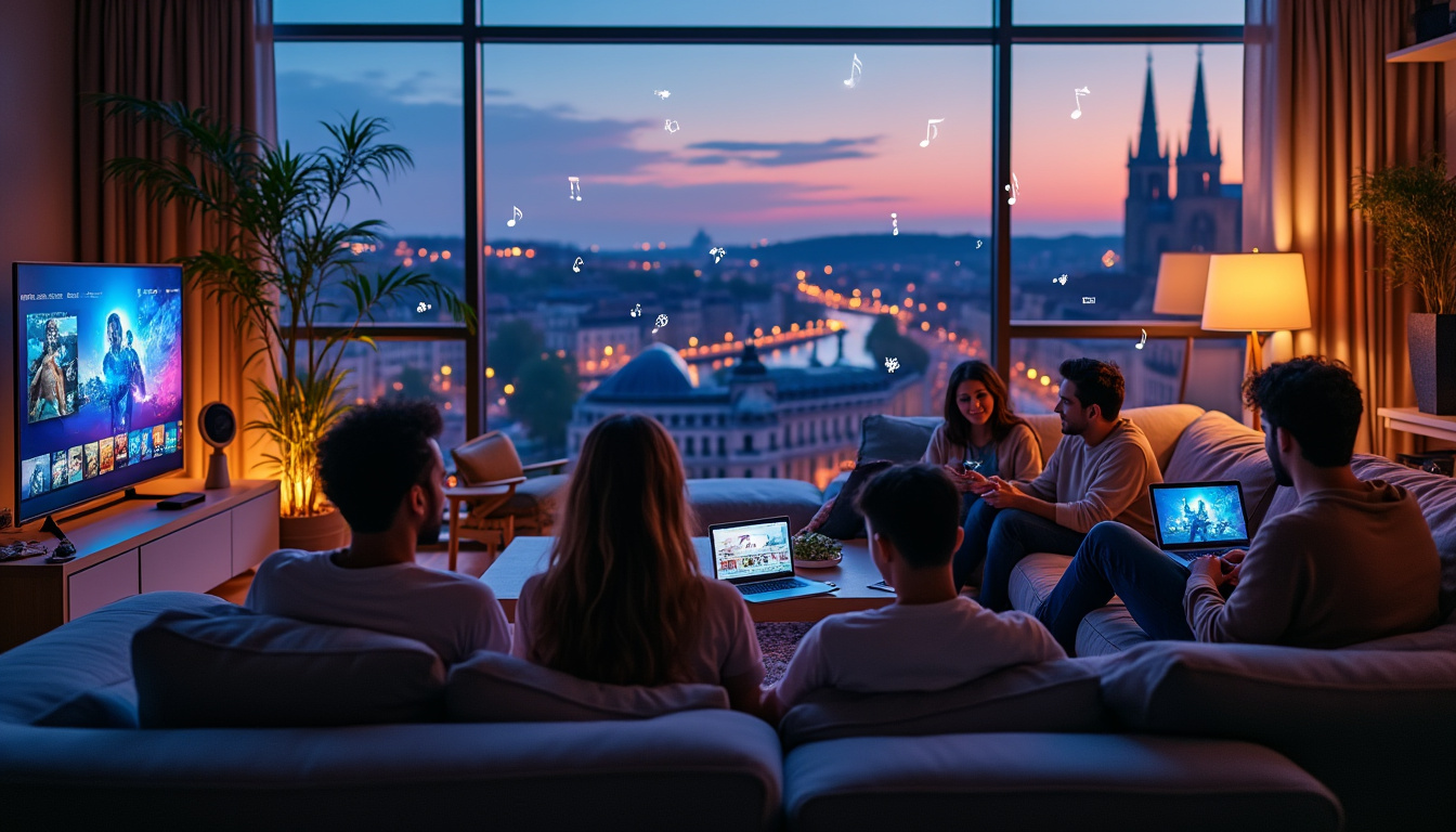 You are currently viewing Luxembourg : Streaming en plein essor, les résidents captivés par musique et films