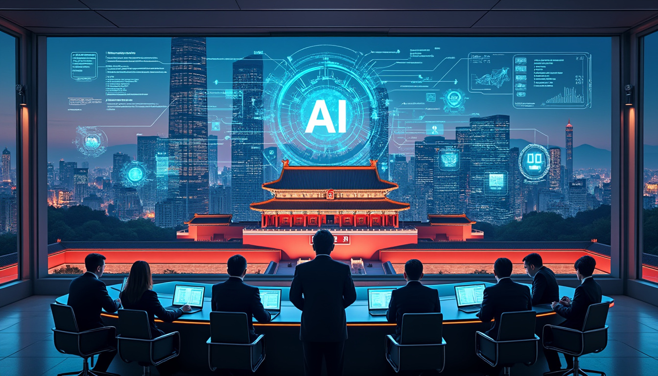 You are currently viewing Chine : Pékin intensifie ses efforts pour encadrer et réguler l&rsquo;essor de l&rsquo;intelligence artificielle