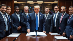 Lire la suite à propos de l’article IA : les géants du secteur s’accordent avec Trump sur un code de conduite