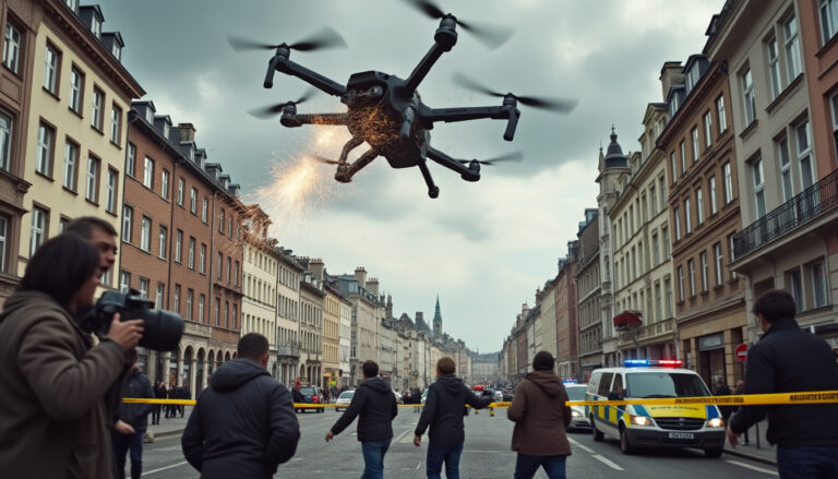 Lire la suite à propos de l’article Luxembourg : Abattre un drone, un risque majeur pour la sécurité au sol
