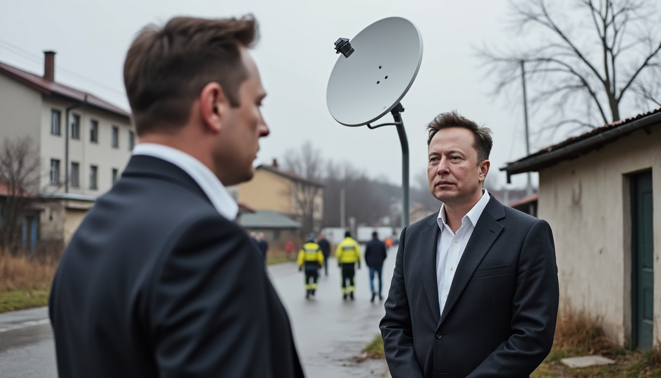 You are currently viewing Musk met en garde l’Ukraine : « Starlink est un réseau civil, pas une arme pour tuer »
