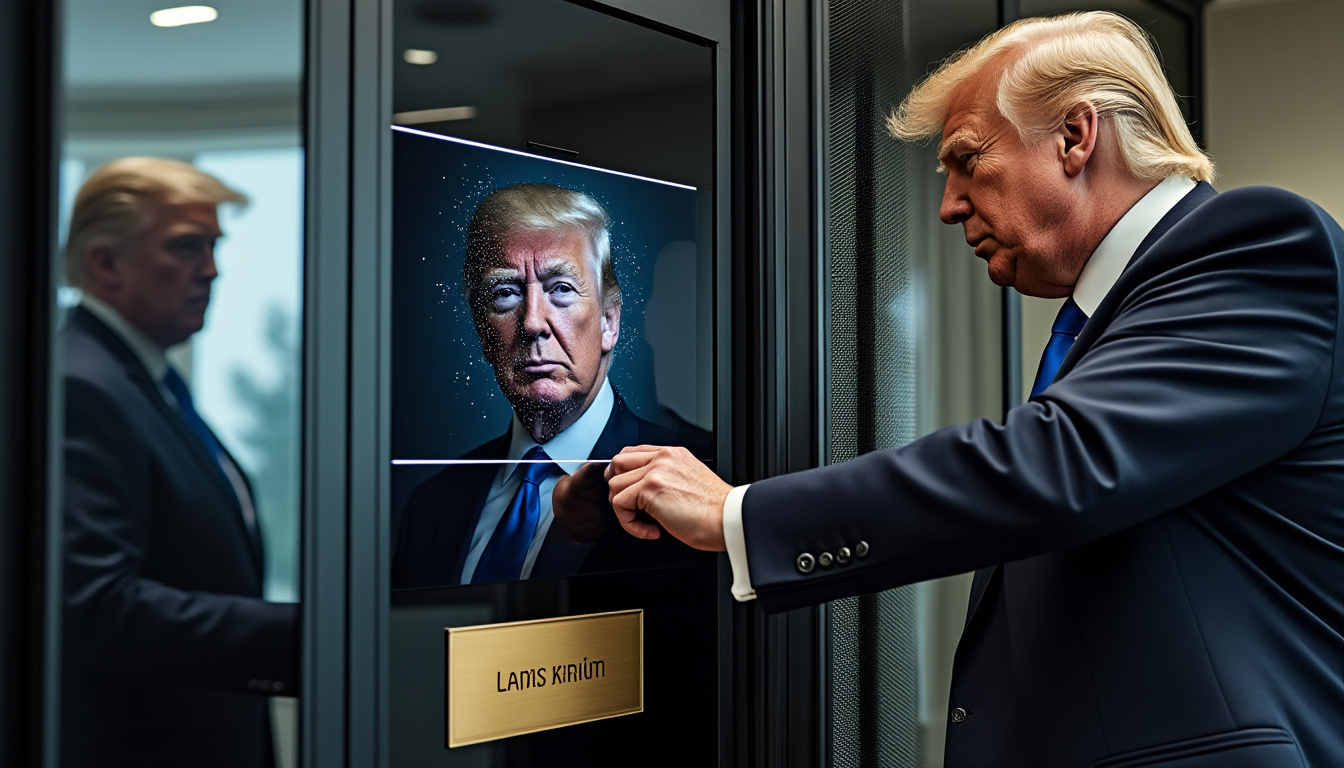 You are currently viewing Trump et l’IA : aux États-Unis, le président s’attaque aussi à son nom